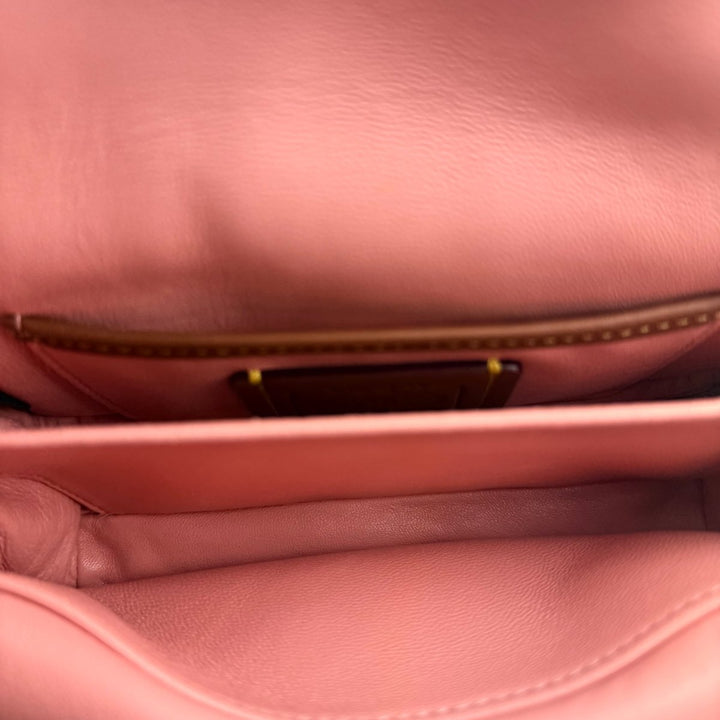 Coach Pillow Tabby 18 Pink Leather Handbag - Lux Central