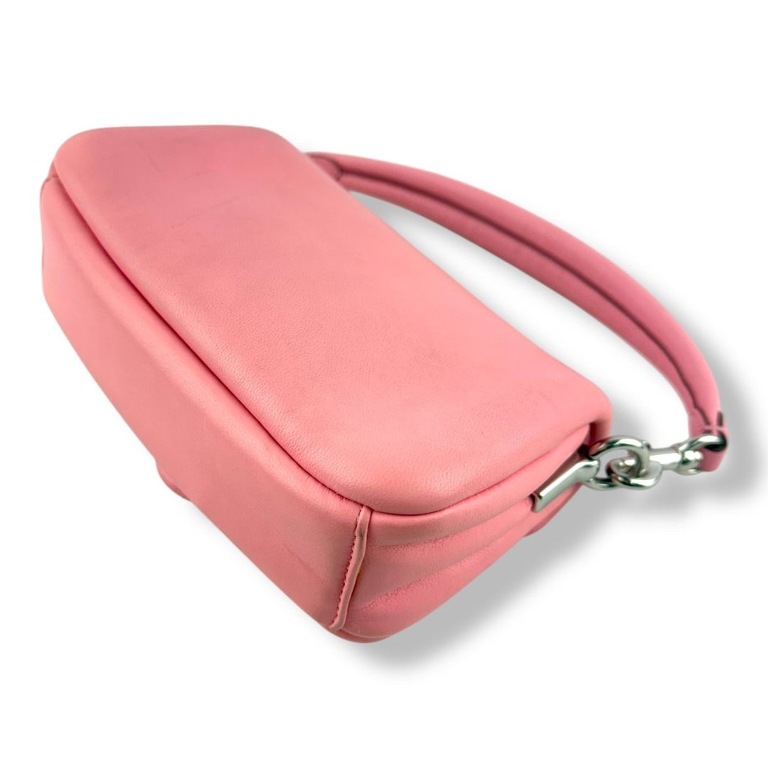 Coach Pillow Tabby 18 Pink Leather Handbag - Lux Central