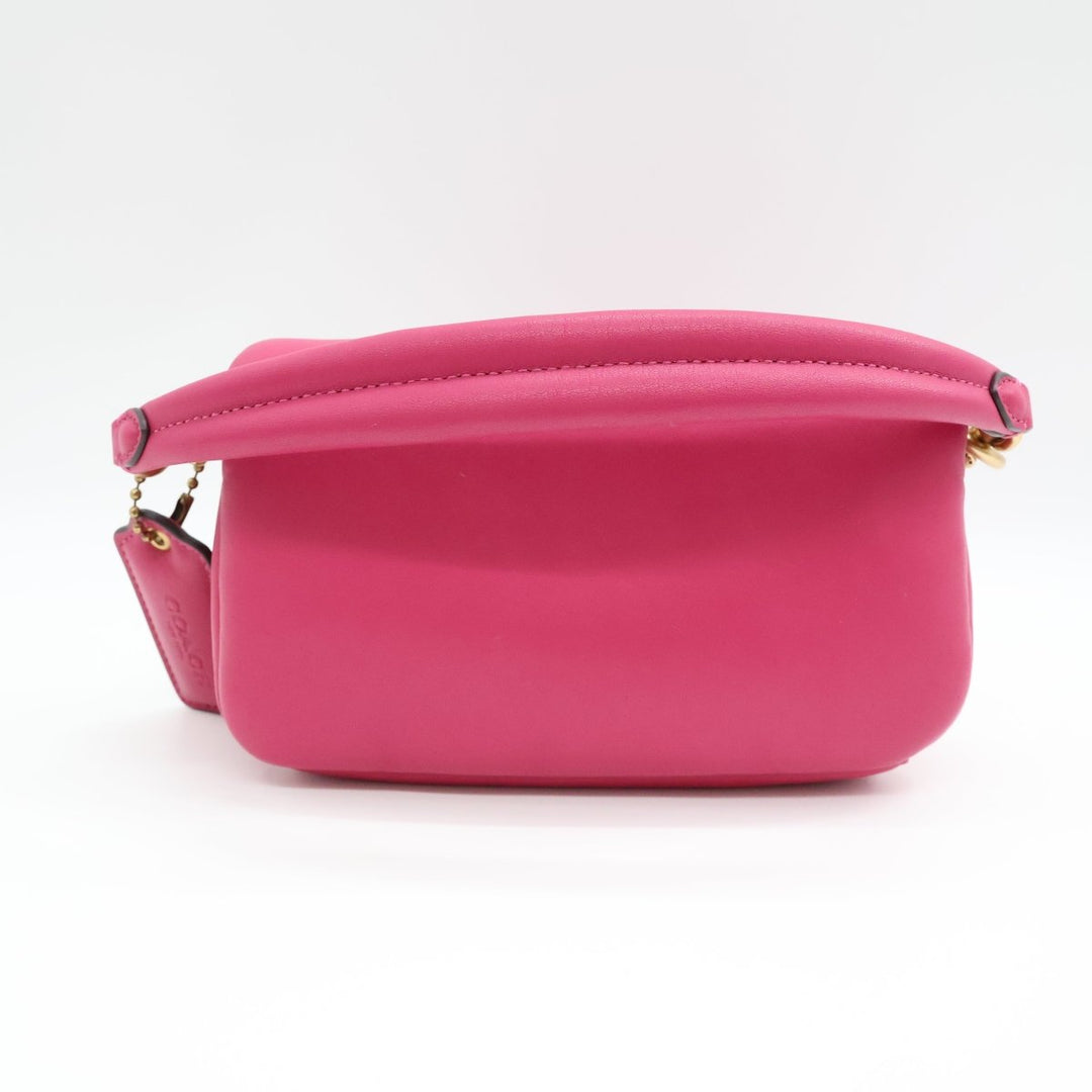Coach Pillow Tabby 18 Pink Leather Handbag - Lux Central