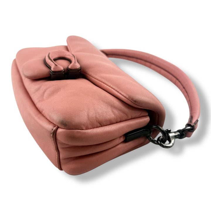 Coach Pillow Tabby 18 Pink Leather Handbag - Lux Central