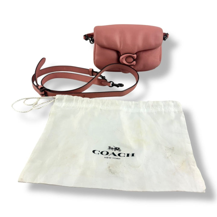 Coach Pillow Tabby 18 Pink Leather Handbag - Lux Central