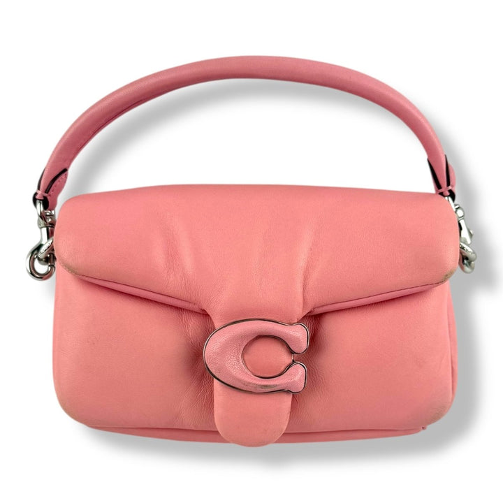 Coach Pillow Tabby 18 Pink Leather Handbag - Lux Central