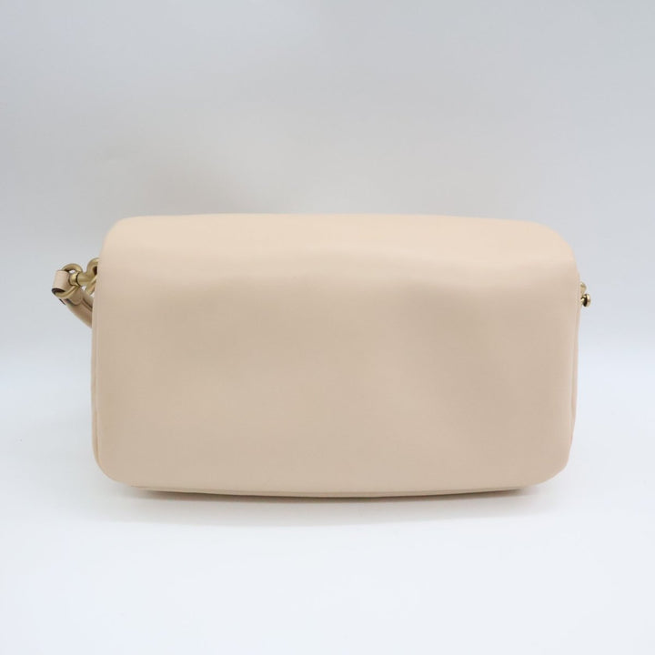 Coach Pillow Tabby 26 Beige Leather Crossbody Handbag - Lux Central