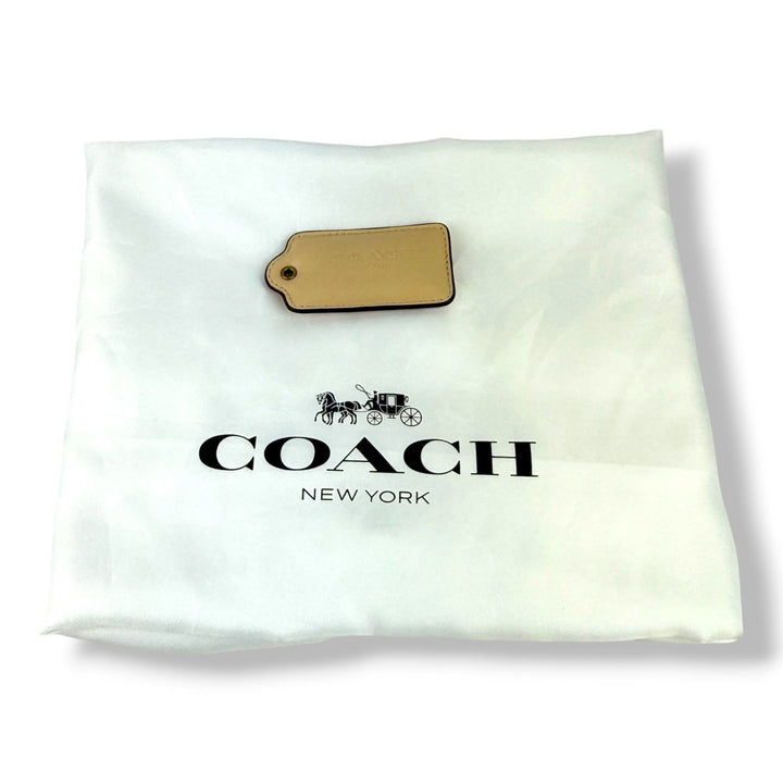 Coach Pillow Tabby 26 Beige Leather Handbag - Lux Central
