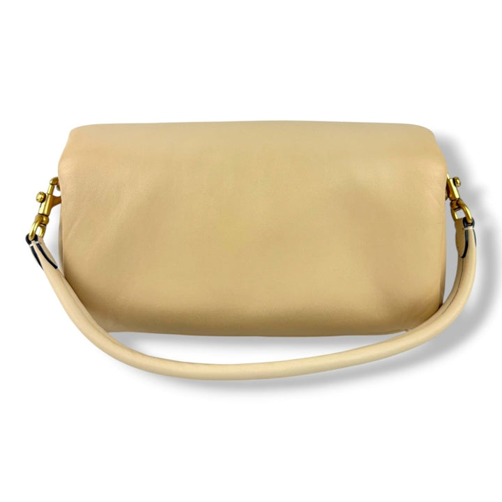 Coach Pillow Tabby 26 Beige Leather Handbag - Lux Central