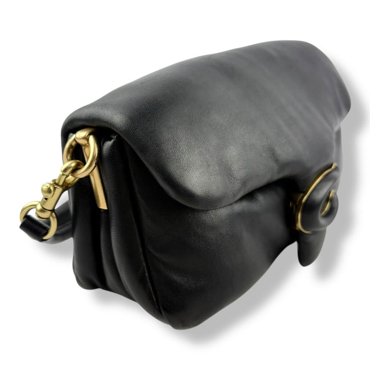 Coach Pillow Tabby 26 Black Leather Handbag - Lux Central