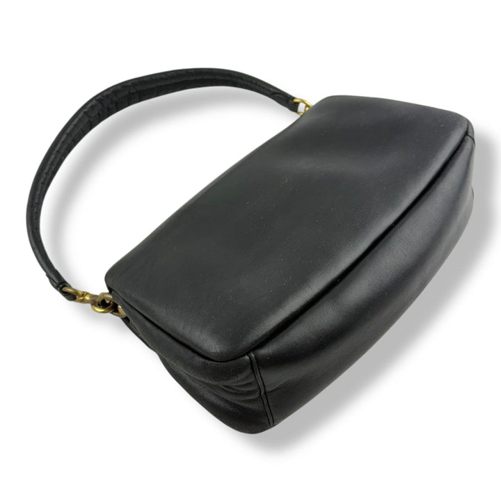 Coach Pillow Tabby 26 Black Leather Handbag - Lux Central