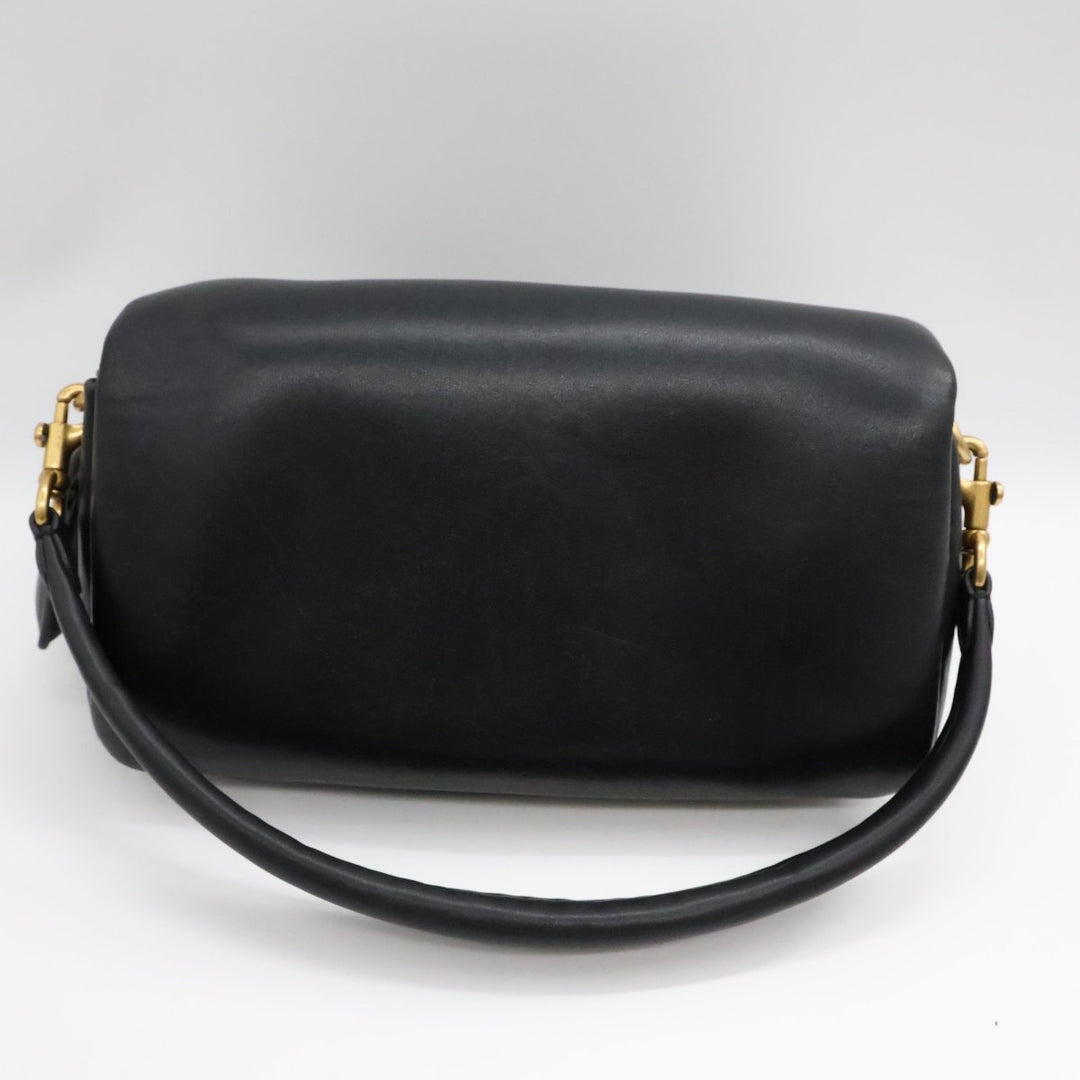 Coach Pillow Tabby 26 Black Leather Handbag - Lux Central
