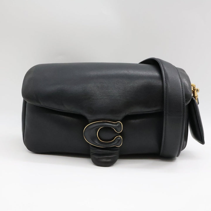 Coach Pillow Tabby 26 Black Leather Handbag - Lux Central
