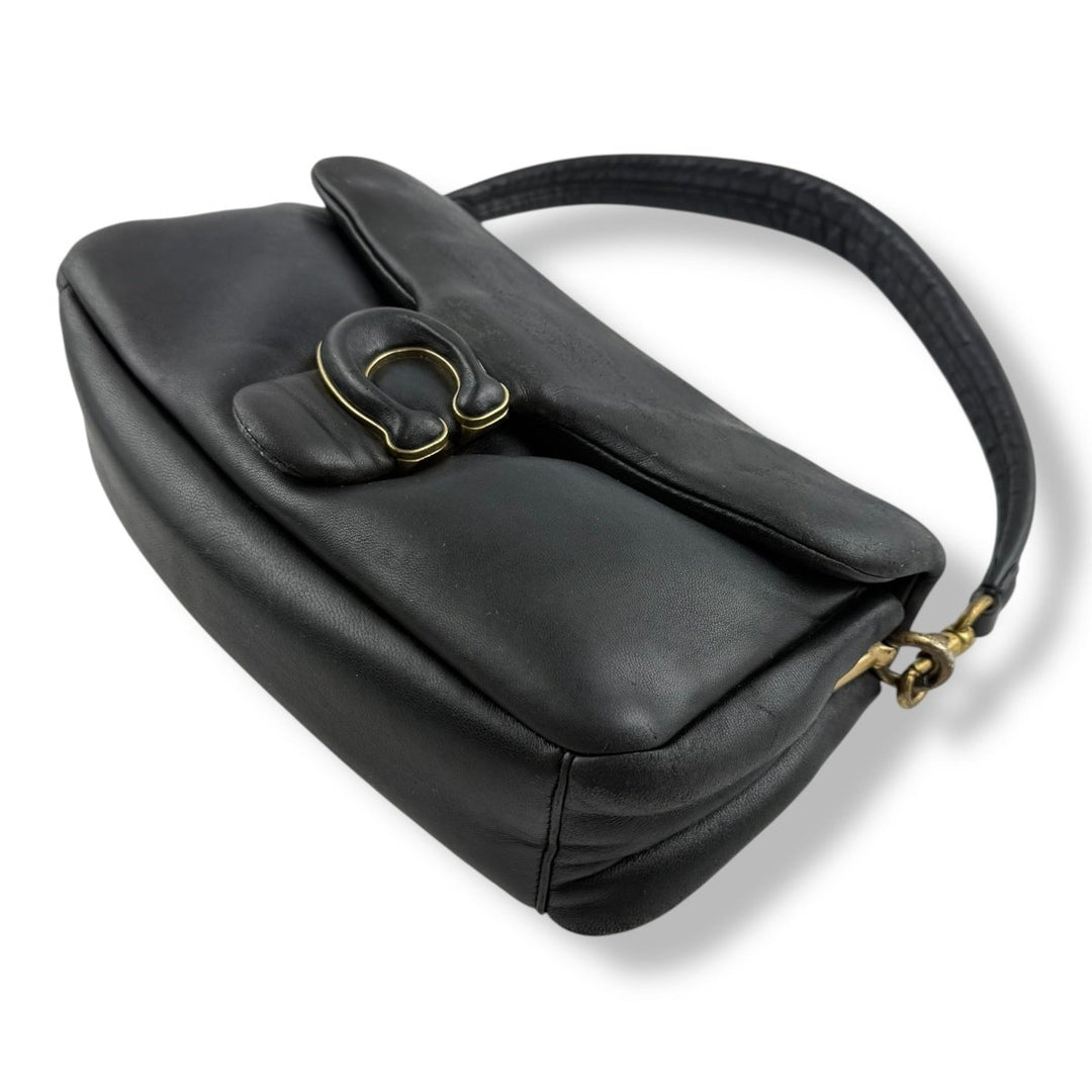 Coach Pillow Tabby 26 Black Leather Handbag - Lux Central