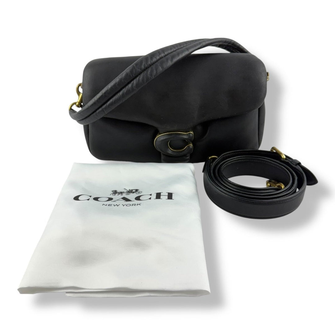Coach Pillow Tabby 26 Black Leather Handbag - Lux Central