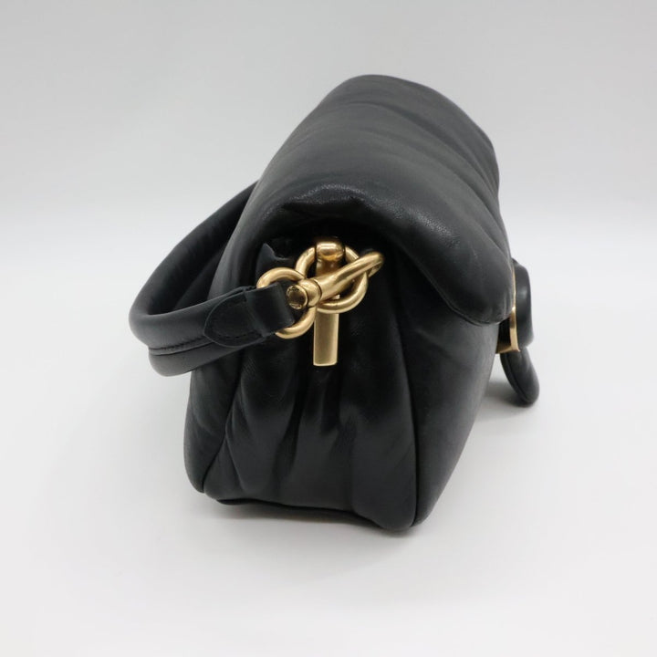 Coach Pillow Tabby 26 Black Leather Handbag - Lux Central