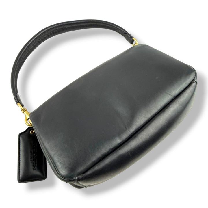 Coach Pillow Tabby 26 Black Leather Handbag - Lux Central