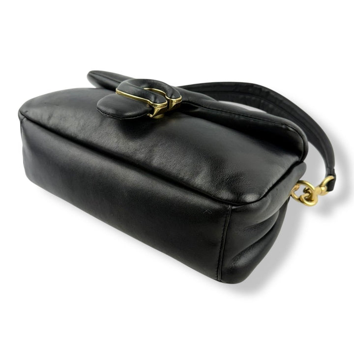 Coach Pillow Tabby 26 Black Leather Handbag - Lux Central