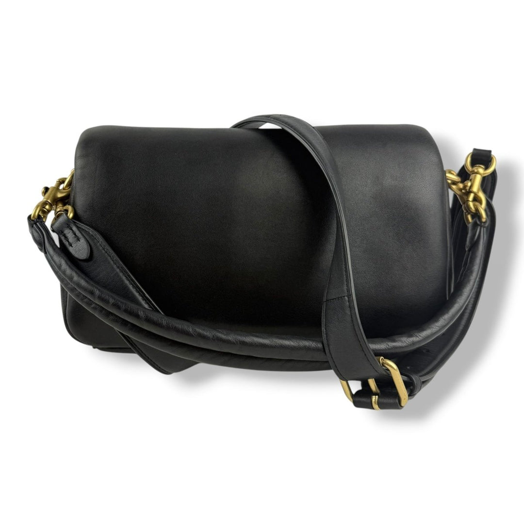 Coach Pillow Tabby 26 Black Leather Handbag - Lux Central