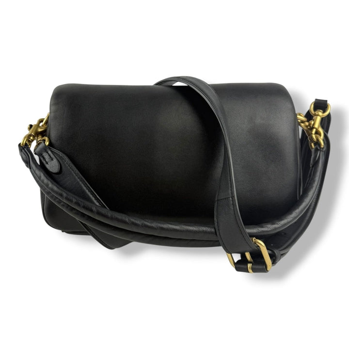 Coach Pillow Tabby 26 Black Leather Handbag - Lux Central