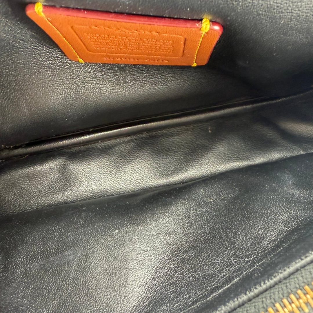 Coach Pillow Tabby 26 Black Leather Handbag - Lux Central