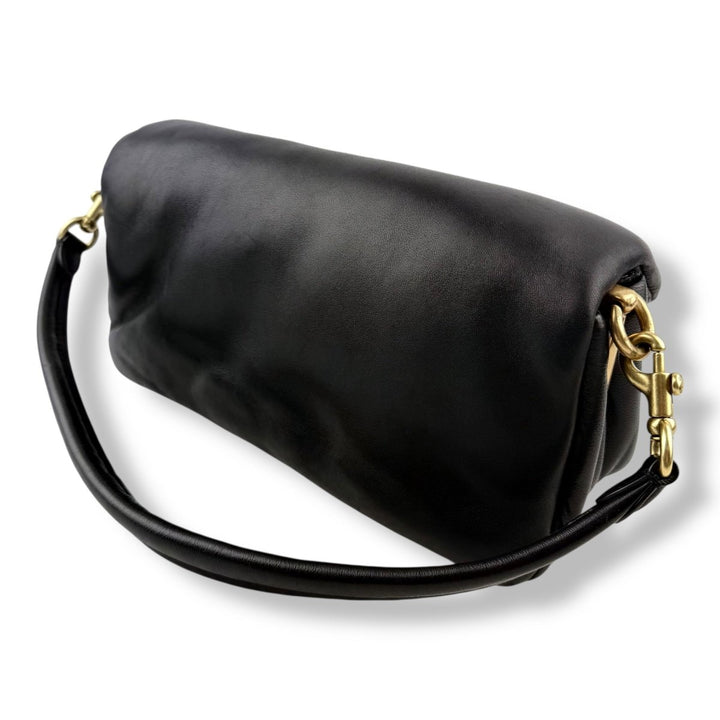 Coach Pillow Tabby 26 Black Leather Handbag - Lux Central