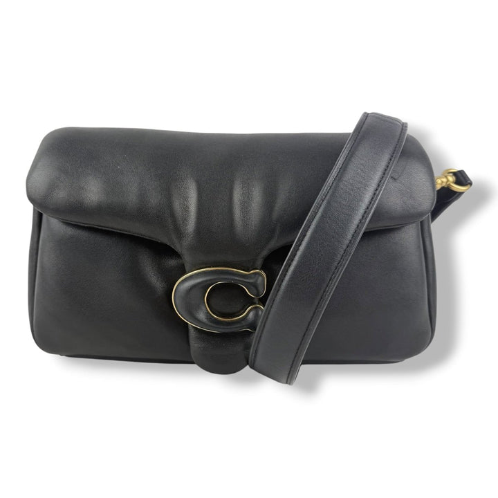 Coach Pillow Tabby 26 Black Leather Handbag - Lux Central