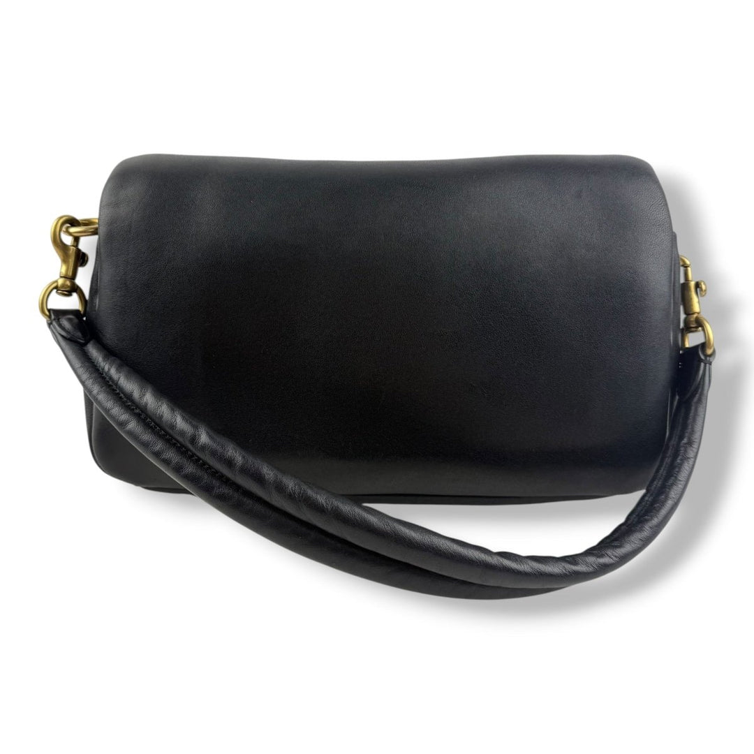 Coach Pillow Tabby 26 Black Leather Handbag - Lux Central