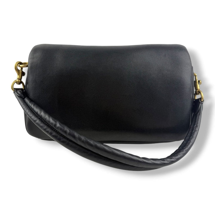 Coach Pillow Tabby 26 Black Leather Handbag - Lux Central