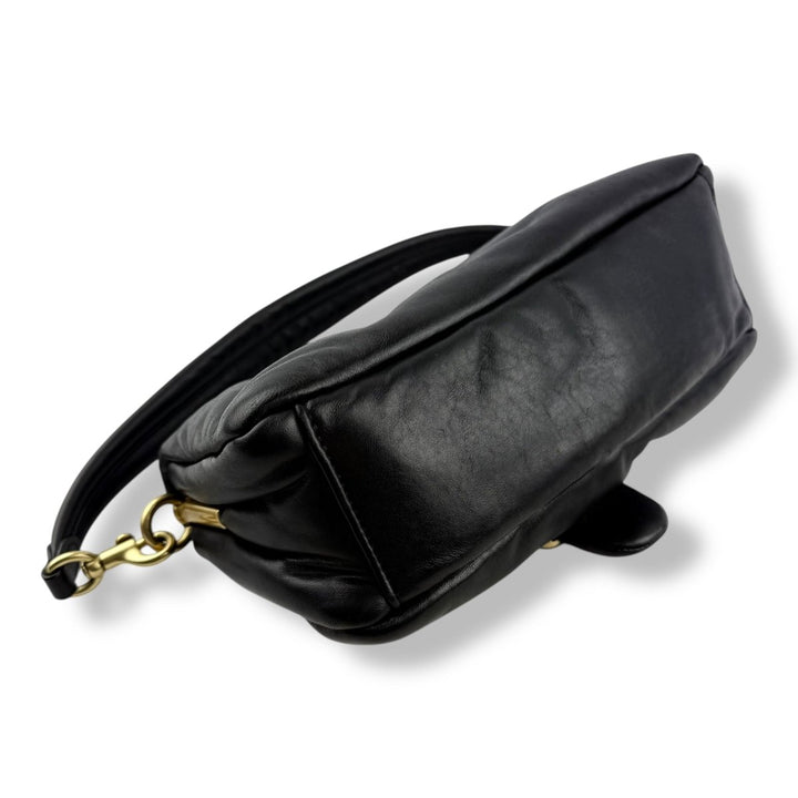Coach Pillow Tabby 26 Black Leather Handbag - Lux Central