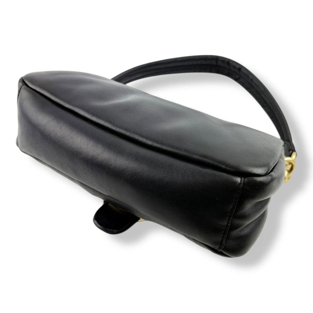 Coach Pillow Tabby 26 Black Leather Handbag - Lux Central