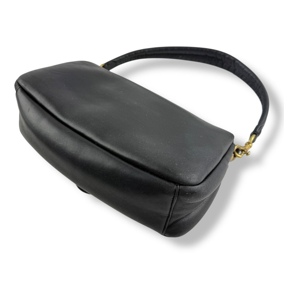 Coach Pillow Tabby 26 Black Leather Handbag - Lux Central