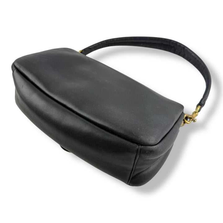 Coach Pillow Tabby 26 Black Leather Handbag - Lux Central