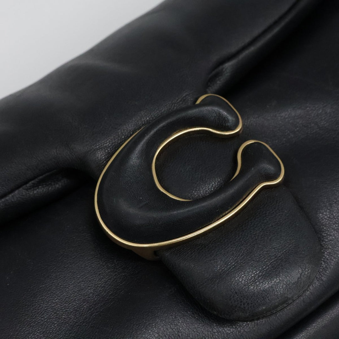 Coach Pillow Tabby 26 Black Leather Handbag - Lux Central