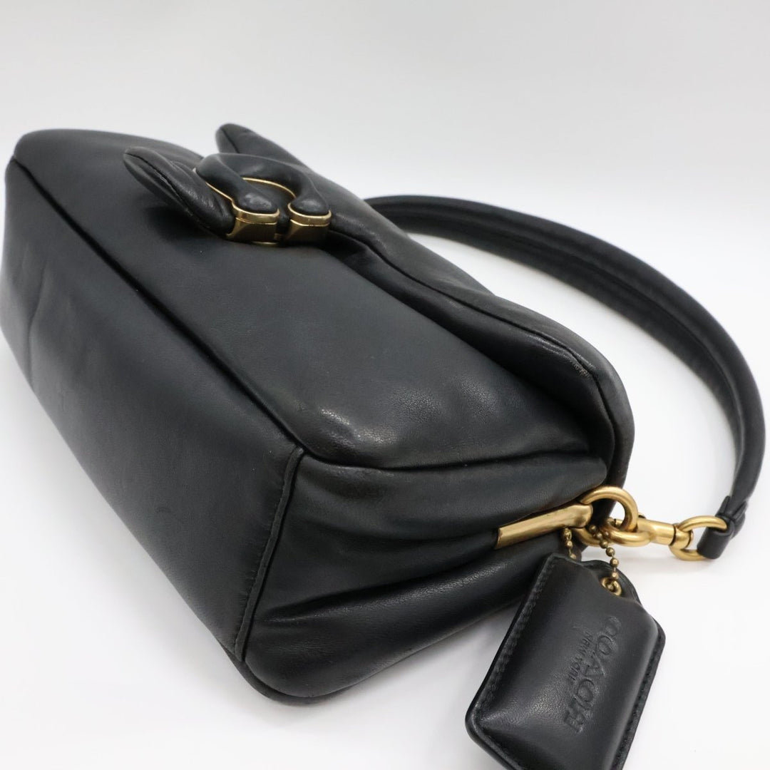 Coach Pillow Tabby 26 Black Leather Handbag - Lux Central