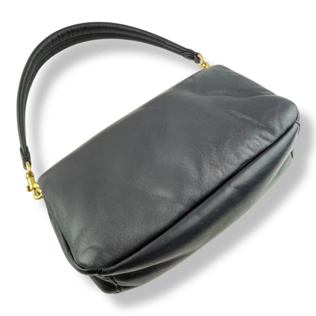 Coach Pillow Tabby 26 Black Leather Handbag - Lux Central