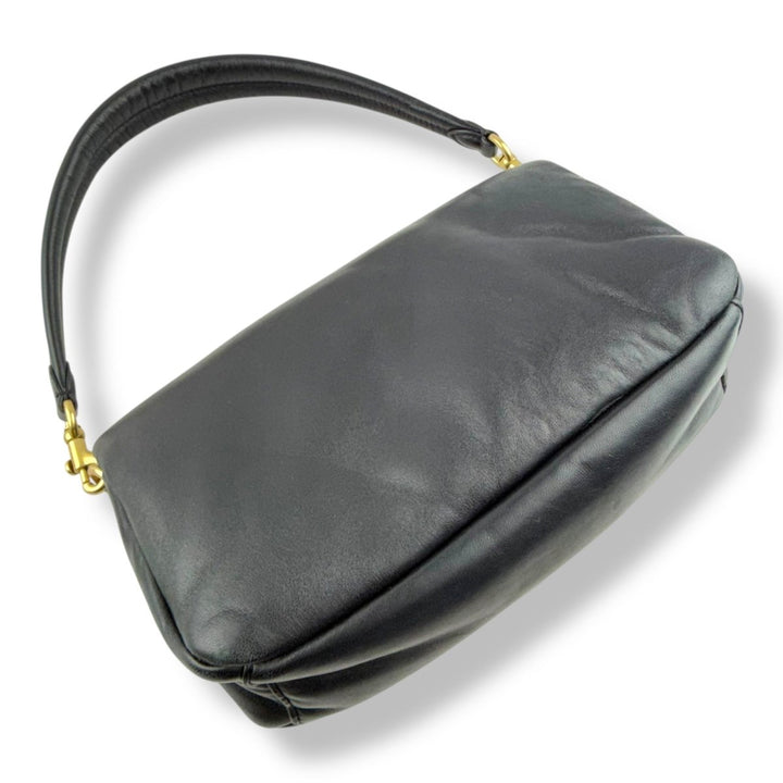 Coach Pillow Tabby 26 Black Leather Handbag - Lux Central