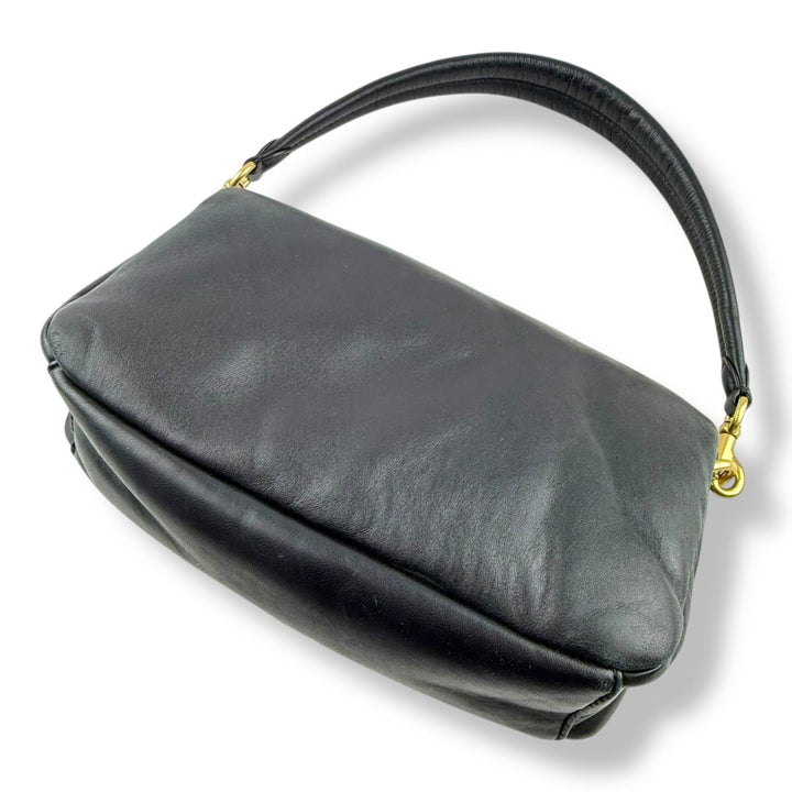 Coach Pillow Tabby 26 Black Leather Handbag - Lux Central