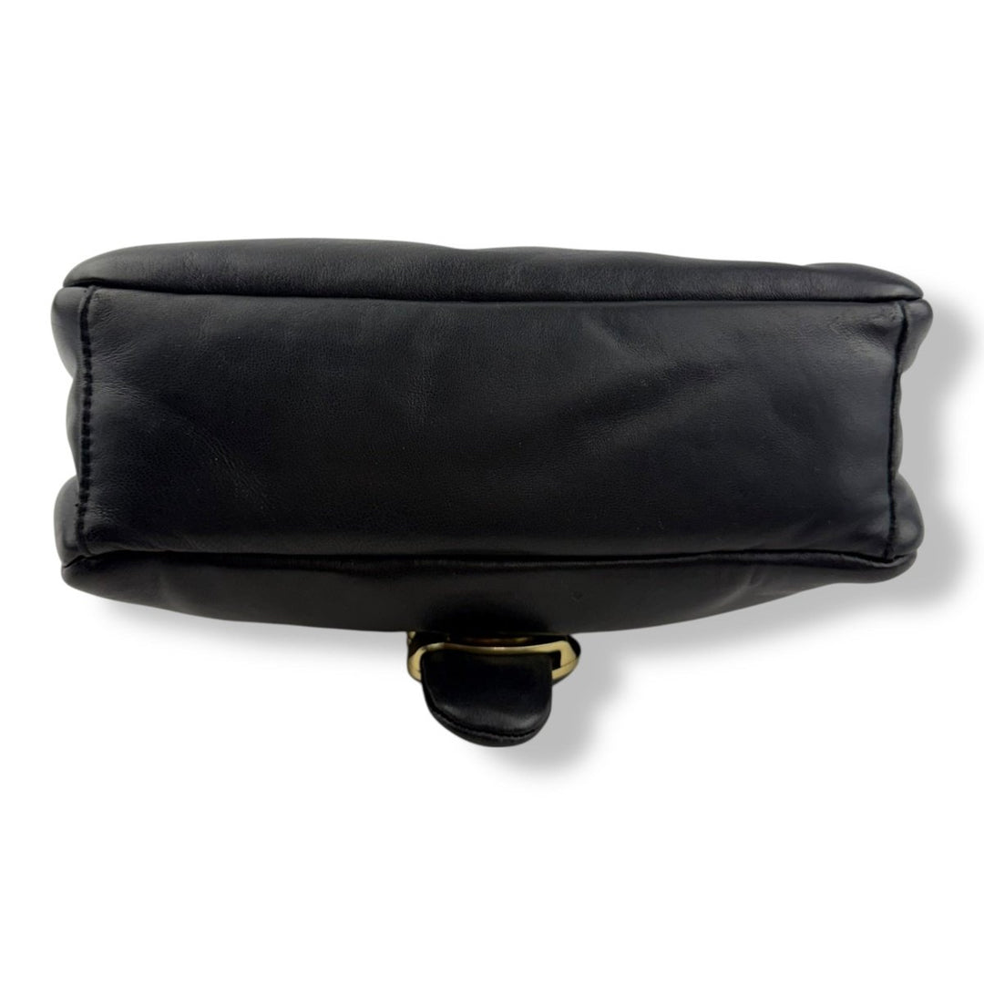 Coach Pillow Tabby 26 Black Leather Handbag - Lux Central