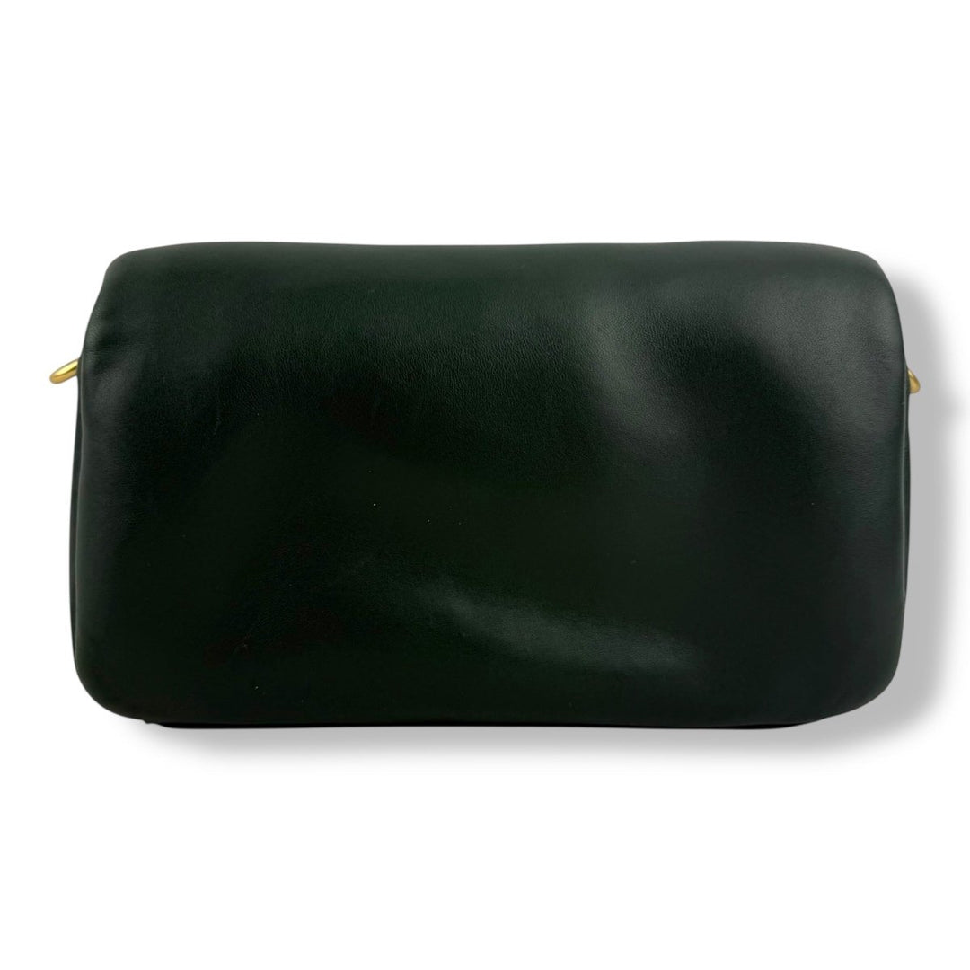 Coach Pillow Tabby 26 Dark Green Leather Handbag - Lux Central