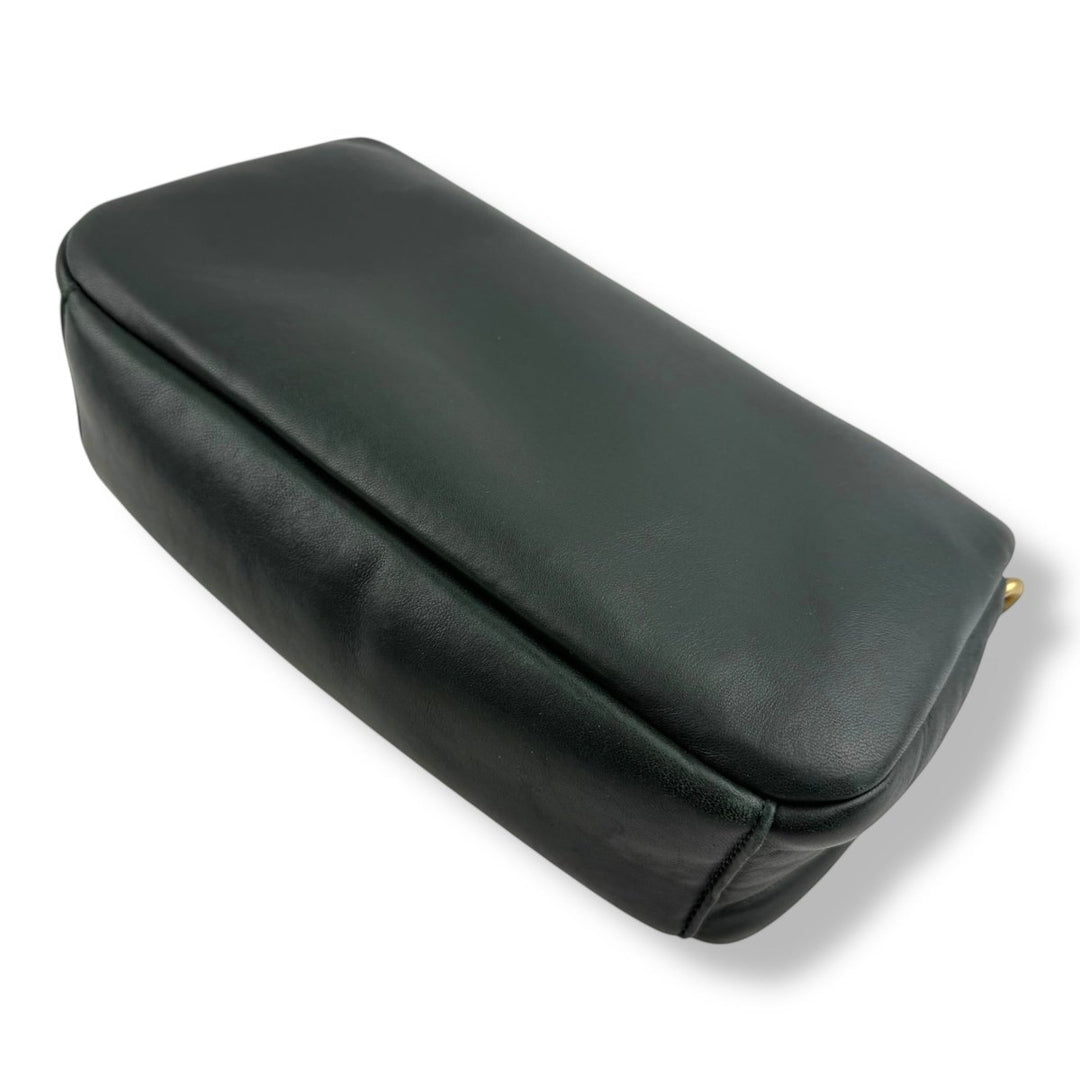 Coach Pillow Tabby 26 Dark Green Leather Handbag - Lux Central