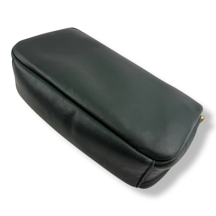 Coach Pillow Tabby 26 Dark Green Leather Handbag - Lux Central