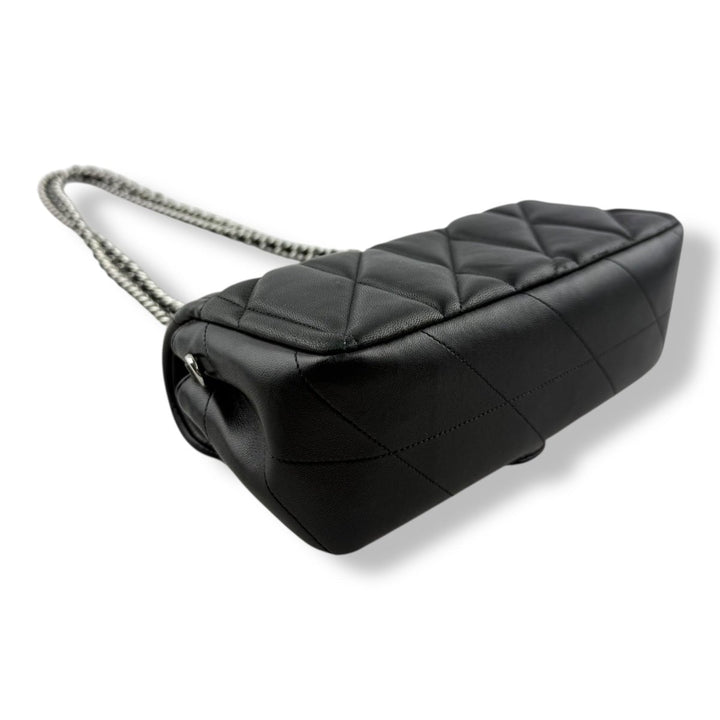 Coach Quilted Tabby 20 Black Leather Handbag - Lux Central