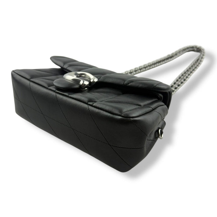 Coach Quilted Tabby 20 Black Leather Handbag - Lux Central