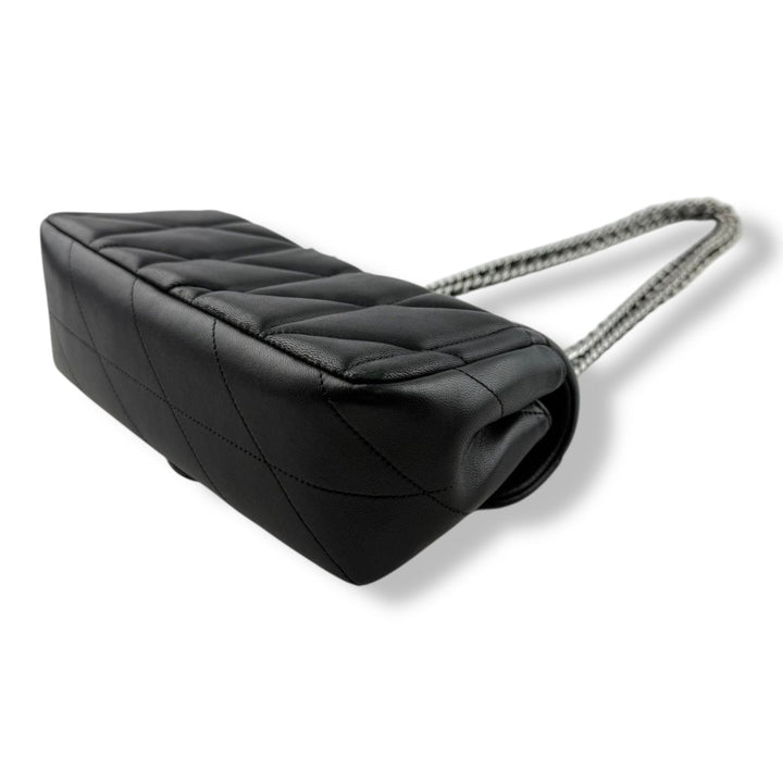 Coach Quilted Tabby 20 Black Leather Handbag - Lux Central