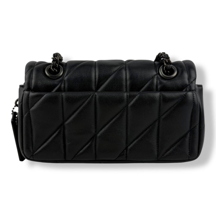 Coach Quilted Tabby 20 Black Leather Handbag - Lux Central
