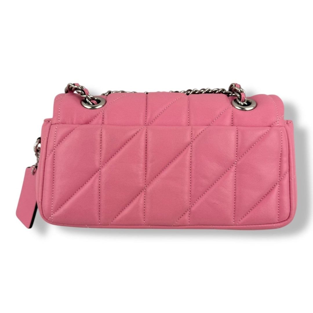 Coach Quilted Tabby 20 Pink Leather Handbag - Lux Central