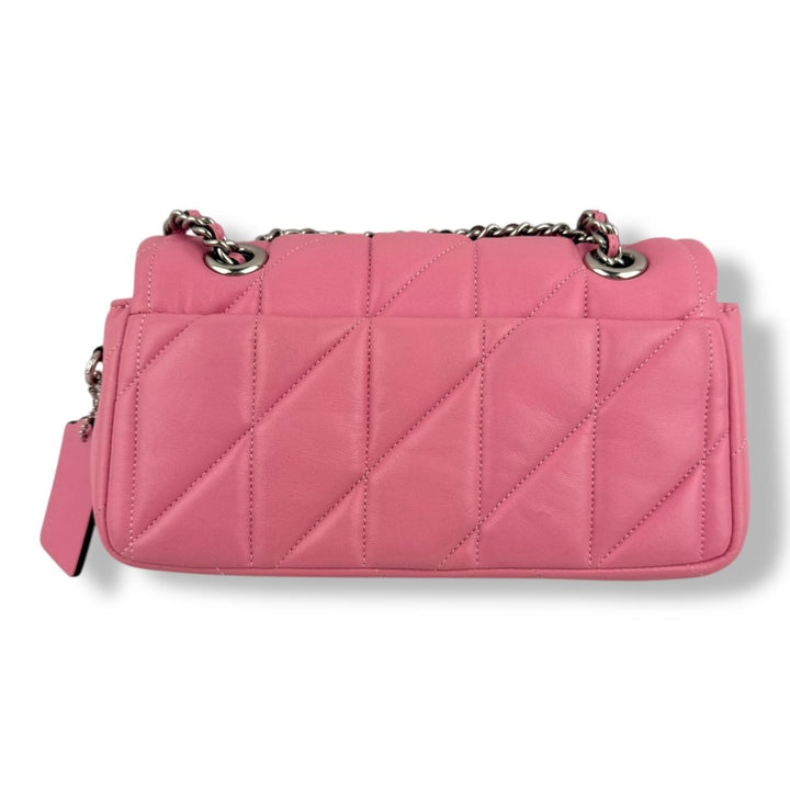 Coach Quilted Tabby 20 Pink Leather Handbag - Lux Central