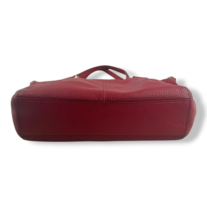 Coach Red Kelsey Tote Handbag - Lux Central