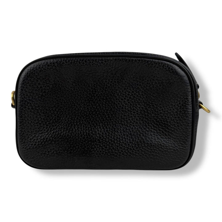 Coach Restored Black Leather Camera Handbag - Lux Central