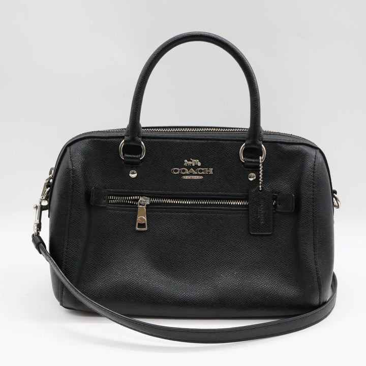 Coach Rowan Black Tote Handbag - Lux Central