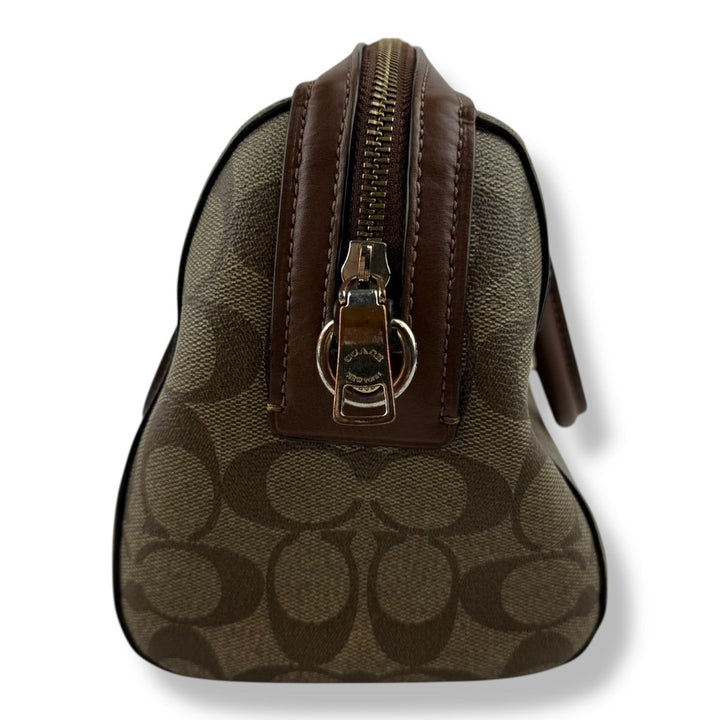 Coach Rowan Brown Mini Signature Tote - Lux Central