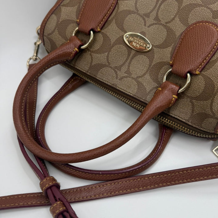 Coach Rowan Satchel Crossbody Handbag - Lux Central