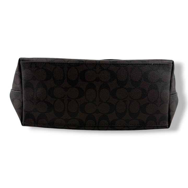 Coach Signature Brown City Tote Handbag - Lux Central